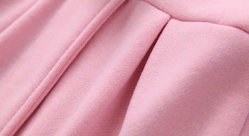 Urtrend Baby Girl's Toddler Winter Coat Jacket Outerwear Ears Hoodie(Tag 6/70,Pink) - Image 2